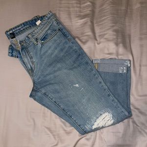 Gap Boyfriend Fit Coupe Bottoms